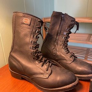 Vintage Women’s Harley Davidson Riding Boots